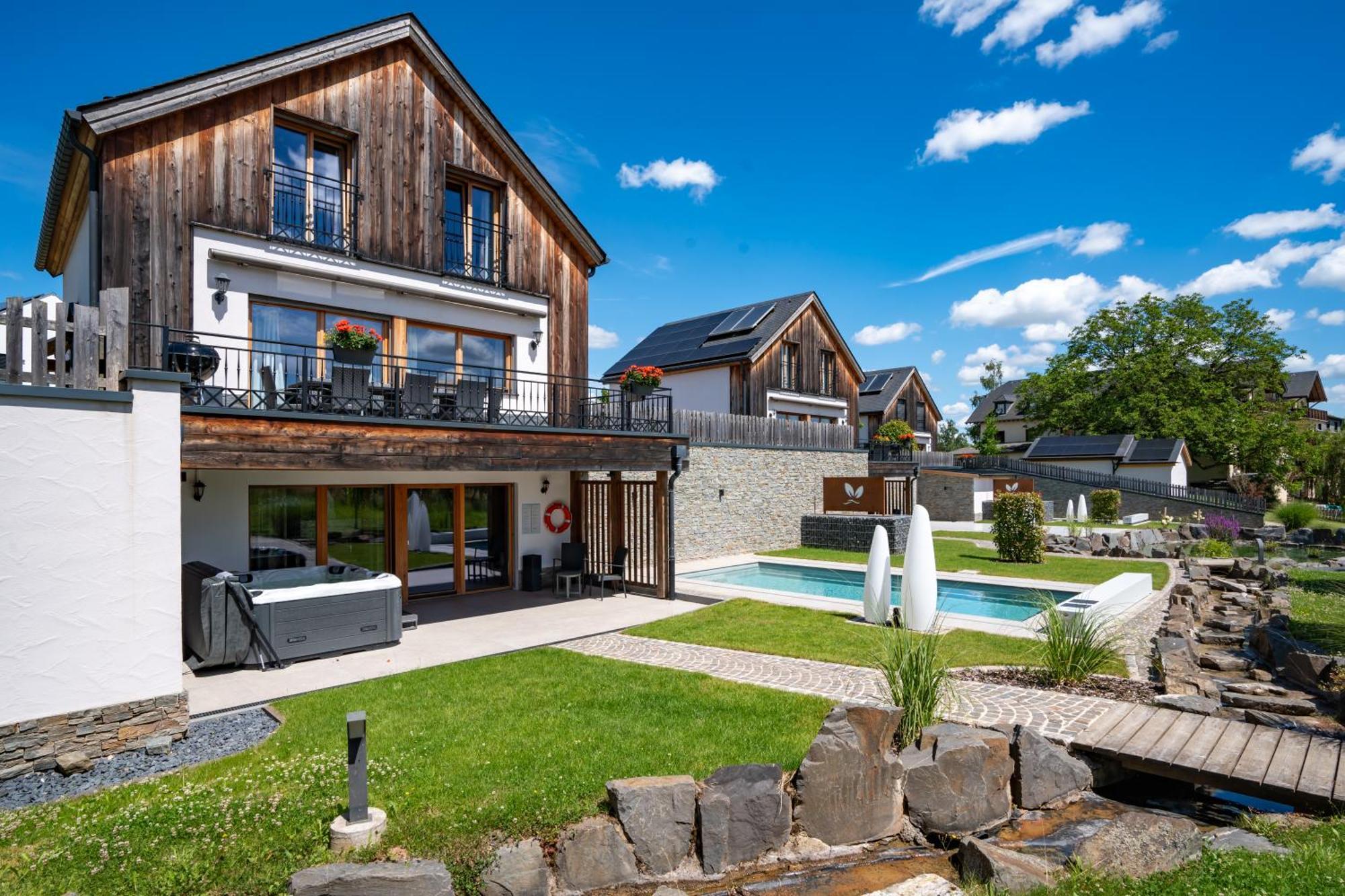 Chalets Petry Spa & Relax Bettel Eksteriør billede